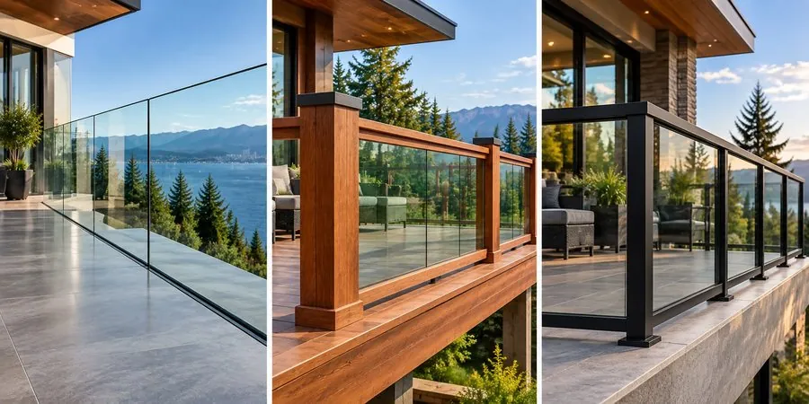 Custom Glass Railing Applications (Designed Around Your Architecture) — installed glass railing